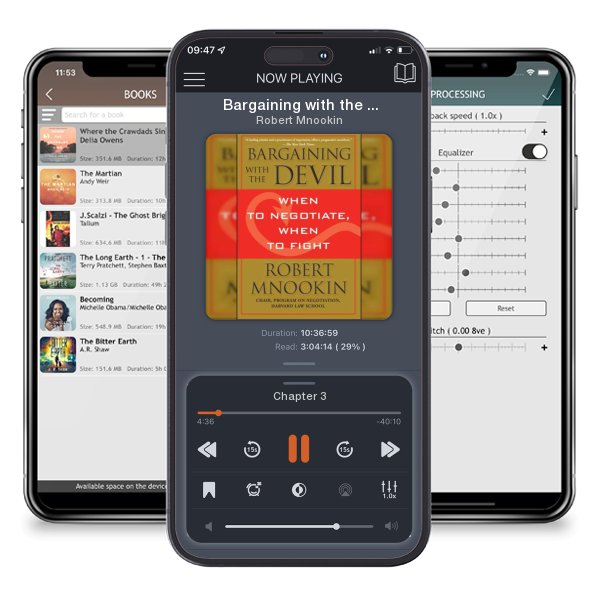 Download fo free audiobook Bargaining with the Devil: When to Negotiate, When to Fight by Robert Mnookin and listen anywhere on your iOS devices in the ListenBook app.
