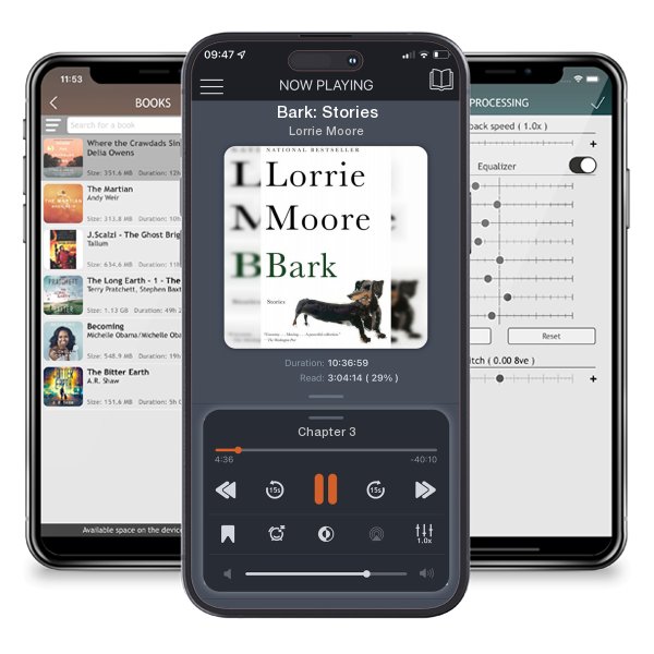 Download fo free audiobook Bark: Stories by Lorrie Moore and listen anywhere on your iOS devices in the ListenBook app.
