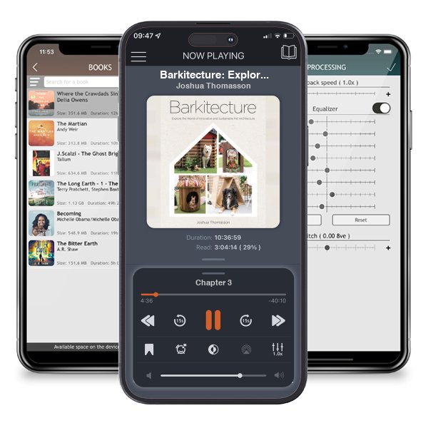 Download fo free audiobook Barkitecture: Explore the World of Innovative and Sustainable Pet Architecture by Joshua Thomasson and listen anywhere on your iOS devices in the ListenBook app.