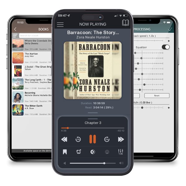 Download fo free audiobook Barracoon: The Story of the Last Black Cargo by Zora Neale Hurston and listen anywhere on your iOS devices in the ListenBook app.
