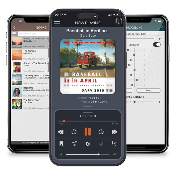 Download fo free audiobook Baseball in April and Other Stories (Anniversary) by Gary Soto and listen anywhere on your iOS devices in the ListenBook app.