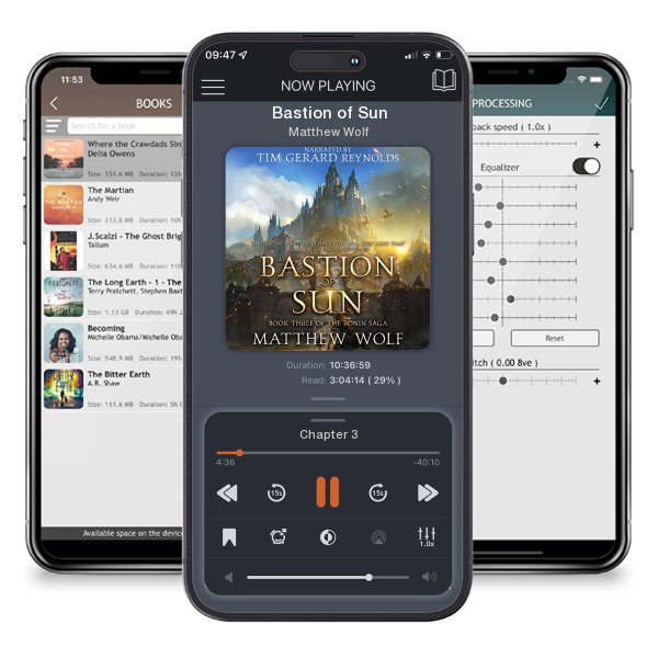 Download fo free audiobook Bastion of Sun by Matthew Wolf and listen anywhere on your iOS devices in the ListenBook app.