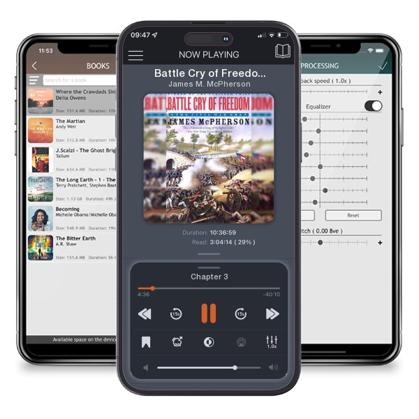 Download fo free audiobook Battle Cry of Freedom: The Civil War Era by James M. McPherson and listen anywhere on your iOS devices in the ListenBook app.