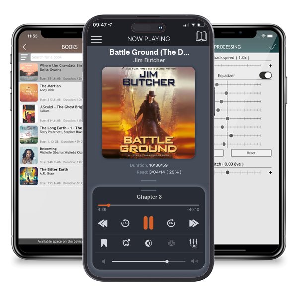 Download fo free audiobook Battle Ground (The Dresden Files, #17) by Jim Butcher and listen anywhere on your iOS devices in the ListenBook app.