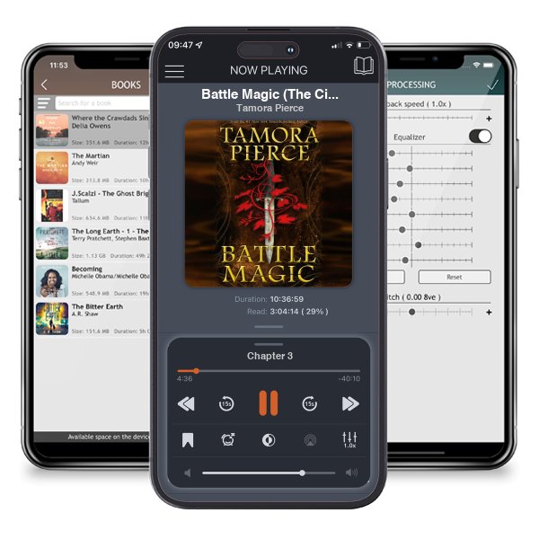 Download fo free audiobook Battle Magic (The Circle Reforged, #3) by Tamora Pierce and listen anywhere on your iOS devices in the ListenBook app.