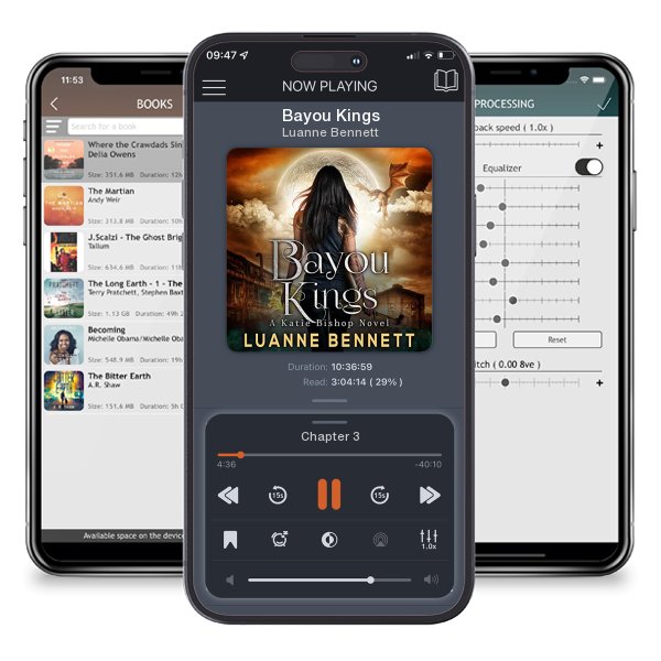 Download fo free audiobook Bayou Kings by Luanne Bennett and listen anywhere on your iOS devices in the ListenBook app.