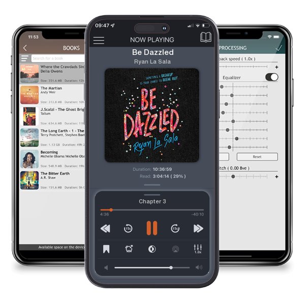 Download fo free audiobook Be Dazzled by Ryan La Sala and listen anywhere on your iOS devices in the ListenBook app.