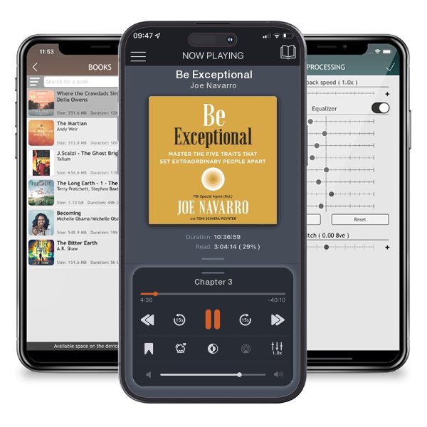 Download fo free audiobook Be Exceptional by Joe Navarro and listen anywhere on your iOS devices in the ListenBook app.
