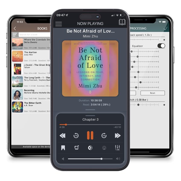 Download fo free audiobook Be Not Afraid of Love: Lessons on Fear, Intimacy, and Connection by Mimi Zhu and listen anywhere on your iOS devices in the ListenBook app.