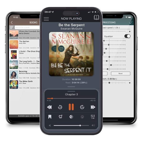 Download fo free audiobook Be the Serpent by Seanan McGuire and listen anywhere on your iOS devices in the ListenBook app.
