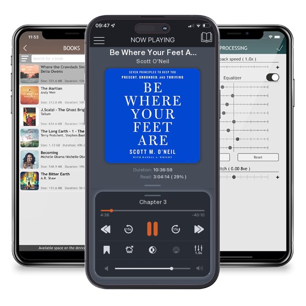 Download fo free audiobook Be Where Your Feet Are by Scott O'Neil and listen anywhere on your iOS devices in the ListenBook app.