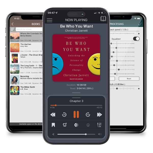Download fo free audiobook Be Who You Want by Christian Jarrett and listen anywhere on your iOS devices in the ListenBook app.