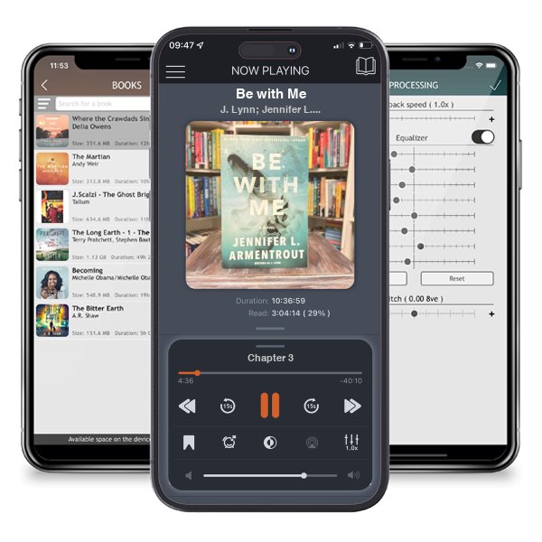 Download fo free audiobook Be with Me by J. Lynn; Jennifer L. Armentrout and listen anywhere on your iOS devices in the ListenBook app.