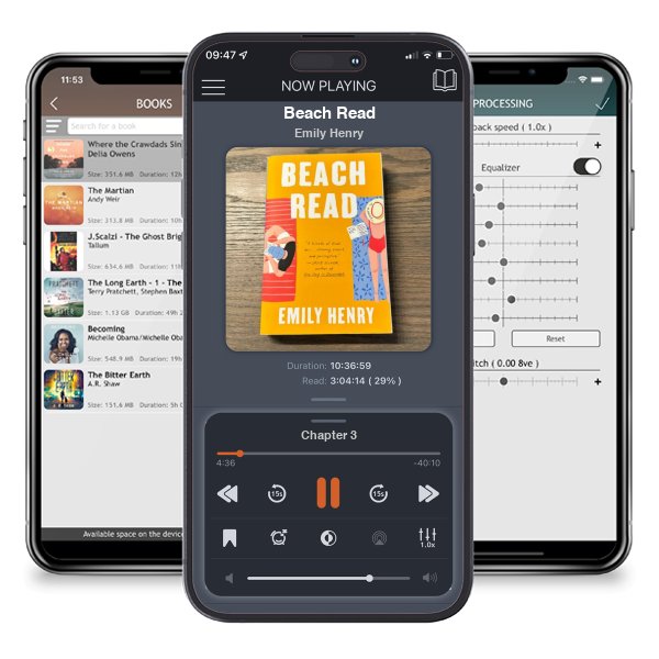 Download fo free audiobook Beach Read by Emily Henry and listen anywhere on your iOS devices in the ListenBook app.