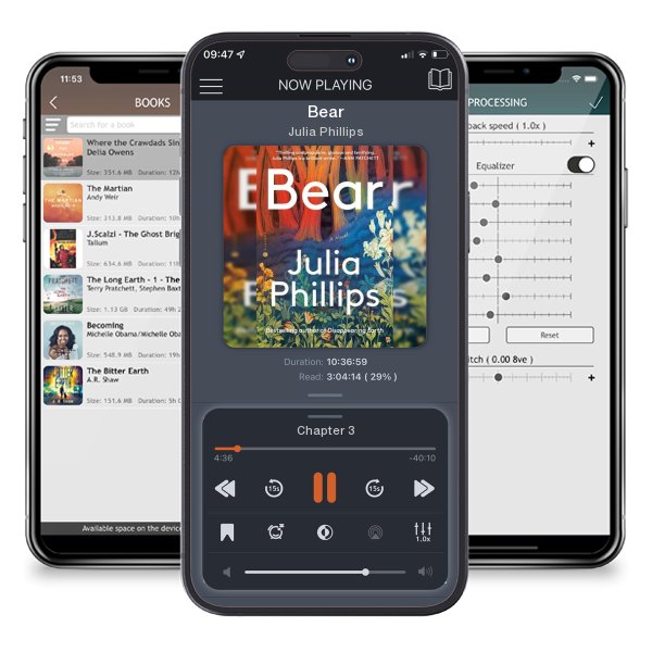 Download fo free audiobook Bear by Julia Phillips and listen anywhere on your iOS devices in the ListenBook app.