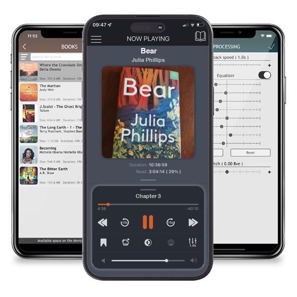 Download fo free audiobook Bear by Julia Phillips and listen anywhere on your iOS devices in the ListenBook app.