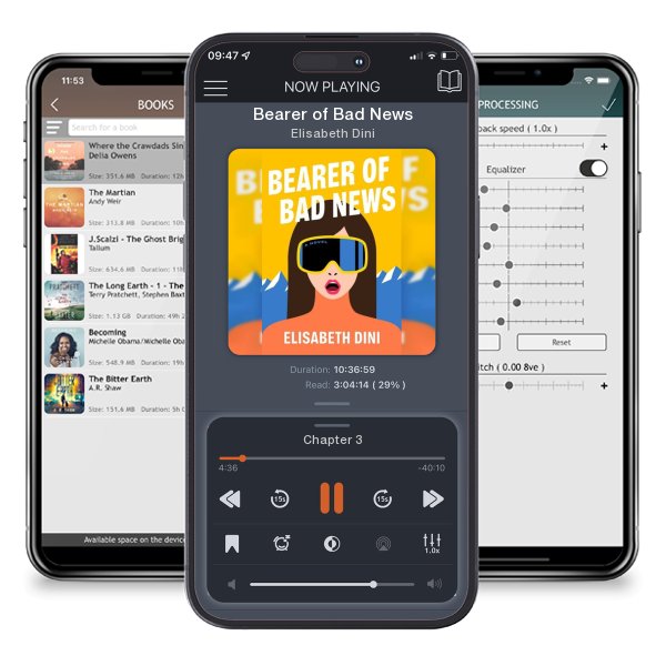 Download fo free audiobook Bearer of Bad News by Elisabeth Dini and listen anywhere on your iOS devices in the ListenBook app.