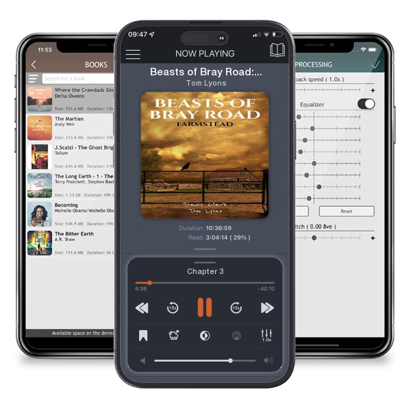 Download fo free audiobook Beasts of Bray Road: Farmstead by Tom Lyons and listen anywhere on your iOS devices in the ListenBook app.