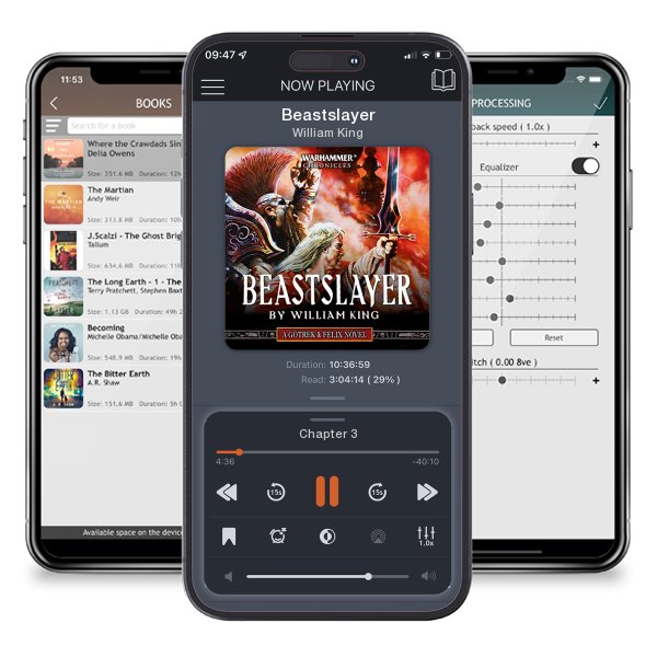 Download fo free audiobook Beastslayer by William King and listen anywhere on your iOS devices in the ListenBook app.