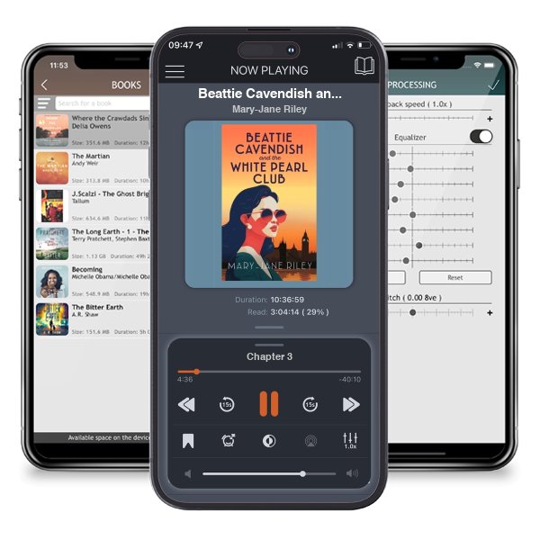 Download fo free audiobook Beattie Cavendish and the White Pearl Club by Mary-Jane Riley and listen anywhere on your iOS devices in the ListenBook app.