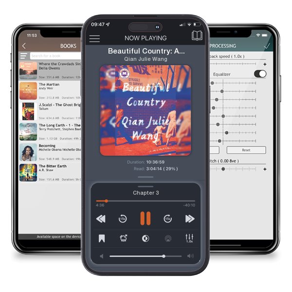 Download fo free audiobook Beautiful Country: A Memoir by Qian Julie Wang and listen anywhere on your iOS devices in the ListenBook app.