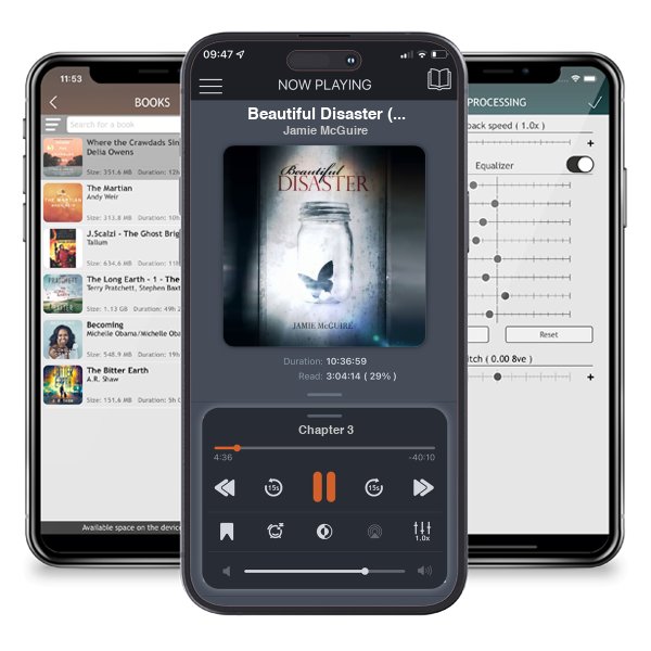 Download fo free audiobook Beautiful Disaster (Beautiful, #1) by Jamie McGuire and listen anywhere on your iOS devices in the ListenBook app.