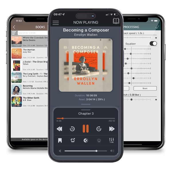 Download fo free audiobook Becoming a Composer by Errollyn Wallen and listen anywhere on your iOS devices in the ListenBook app.
