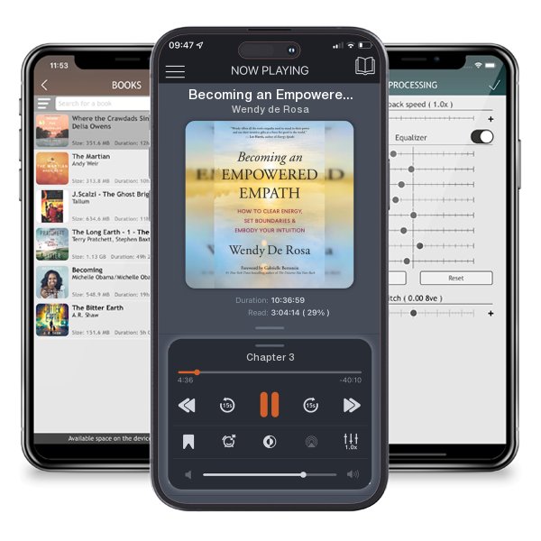 Download fo free audiobook Becoming an Empowered Empath: How to Clear Energy, Set Boundaries & Embody Your Intuition by Wendy de Rosa and listen anywhere on your iOS devices in the ListenBook app.