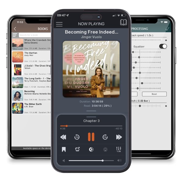 Download fo free audiobook Becoming Free Indeed: My Story of Disentangling Faith from Fear by Jinger Vuolo and listen anywhere on your iOS devices in the ListenBook app.