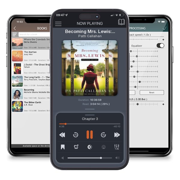 Download fo free audiobook Becoming Mrs. Lewis: Expanded Edition by Patti Callahan and listen anywhere on your iOS devices in the ListenBook app.