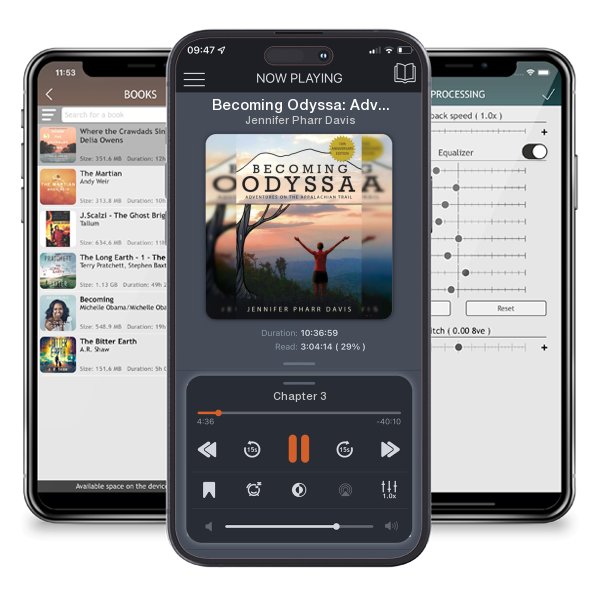 Download fo free audiobook Becoming Odyssa: Adventures on the Appalachian Trail by Jennifer Pharr Davis and listen anywhere on your iOS devices in the ListenBook app.