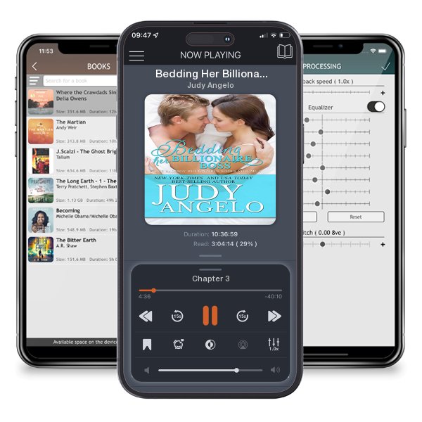 Download fo free audiobook Bedding Her Billionaire Boss by Judy Angelo and listen anywhere on your iOS devices in the ListenBook app.