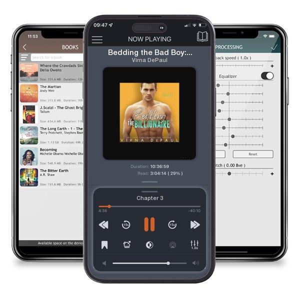 Download fo free audiobook Bedding the Bad Boy: Bedding the Bachelors, Book 2 by Virna DePaul and listen anywhere on your iOS devices in the ListenBook app.