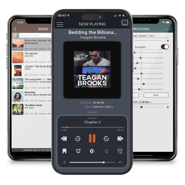 Download fo free audiobook Bedding the Billionaire: Bedding the Bachelors, Book 3 by Teagan Brooks and listen anywhere on your iOS devices in the ListenBook app.