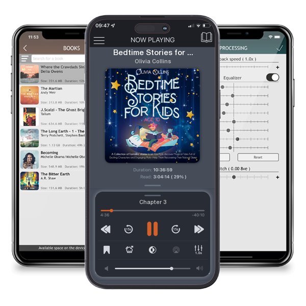 Download fo free audiobook Bedtime Stories for Kids Age 10 by Olivia Collins and listen anywhere on your iOS devices in the ListenBook app.