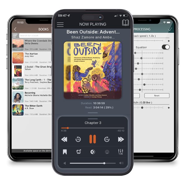 Download fo free audiobook Been Outside: Adventures of Black Women, Nonbinary, and... by Shaz Zamore and Amber Wendler and listen anywhere on your iOS devices in the ListenBook app.