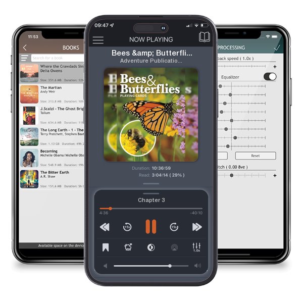 Download fo free audiobook Bees & Butterflies Playing Cards (Nature's Wild Cards) (Other) by Adventure Publications and listen anywhere on your iOS devices in the ListenBook app.