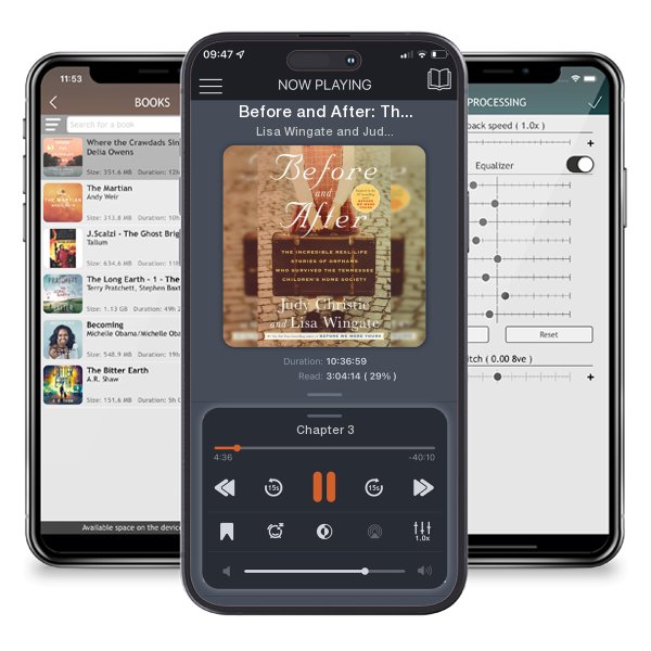 Download fo free audiobook Before and After: The Incredible Real-Life Stories of Orphans... by Lisa Wingate and Judy Christie and listen anywhere on your iOS devices in the ListenBook app.