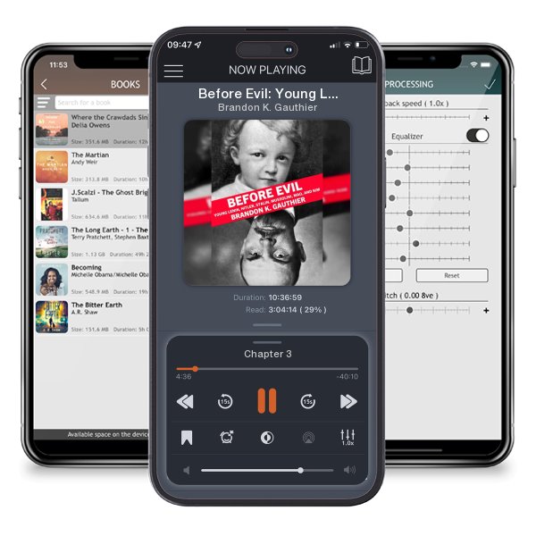 Download fo free audiobook Before Evil: Young Lenin, Hitler, Stalin, Mussolini, Mao, and Kim by Brandon K. Gauthier and listen anywhere on your iOS devices in the ListenBook app.