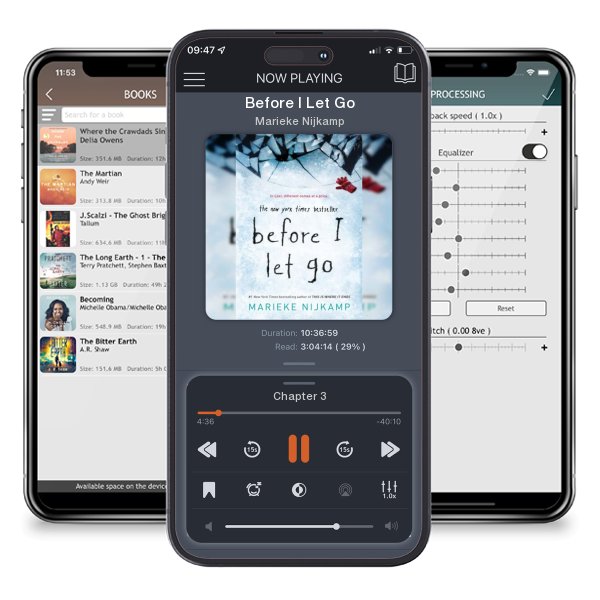 Download fo free audiobook Before I Let Go by Marieke Nijkamp and listen anywhere on your iOS devices in the ListenBook app.
