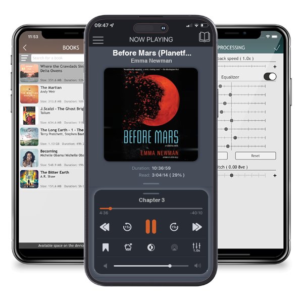 Download fo free audiobook Before Mars (Planetfall, #3) by Emma Newman and listen anywhere on your iOS devices in the ListenBook app.