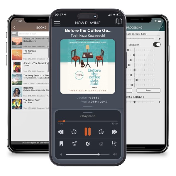 Download fo free audiobook Before the Coffee Gets Cold: A Novel by Toshikazu Kawaguchi and listen anywhere on your iOS devices in the ListenBook app.