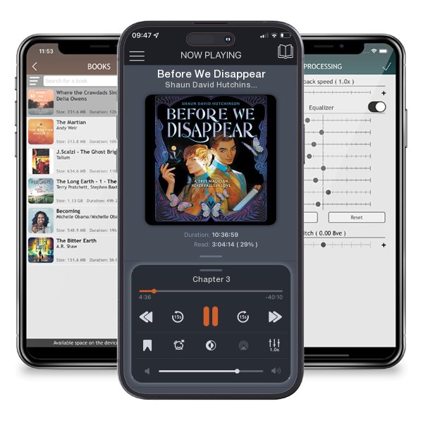 Download fo free audiobook Before We Disappear by Shaun David Hutchinson and listen anywhere on your iOS devices in the ListenBook app.