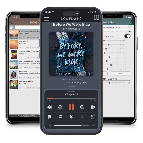 Download fo free audiobook Before We Were Blue by E.J. Schwartz and listen anywhere on your iOS devices in the ListenBook app.
