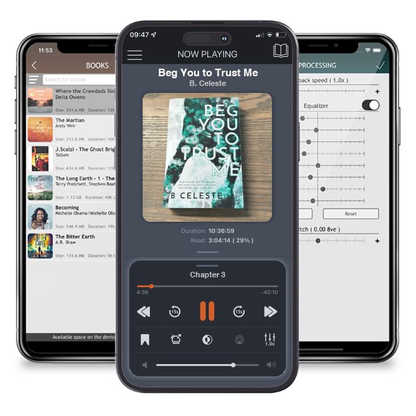 Download fo free audiobook Beg You to Trust Me by B. Celeste and listen anywhere on your iOS devices in the ListenBook app.