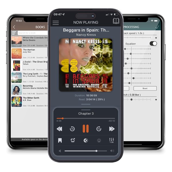 Download fo free audiobook Beggars in Spain: The Original Hugo & Nebula Winning Novella by Nancy Kress and listen anywhere on your iOS devices in the ListenBook app.