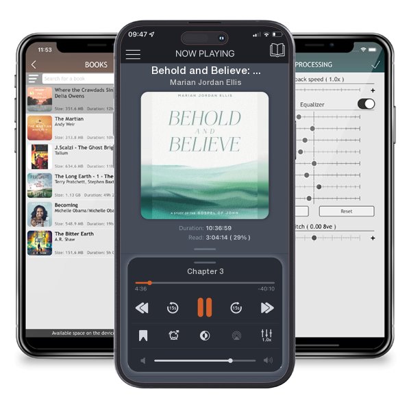 Download fo free audiobook Behold and Believe: A Study of the Gospel of John with Video Access by Marian Jordan Ellis and listen anywhere on your iOS devices in the ListenBook app.