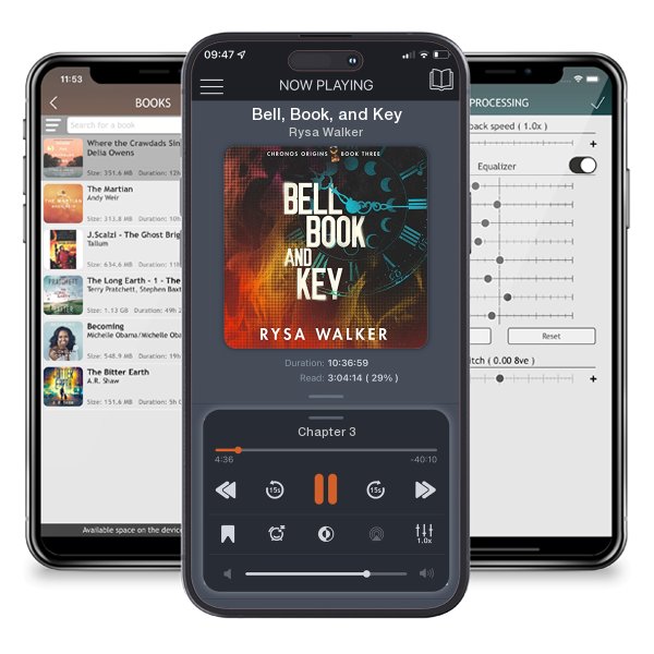 Download fo free audiobook Bell, Book, and Key by Rysa Walker and listen anywhere on your iOS devices in the ListenBook app.