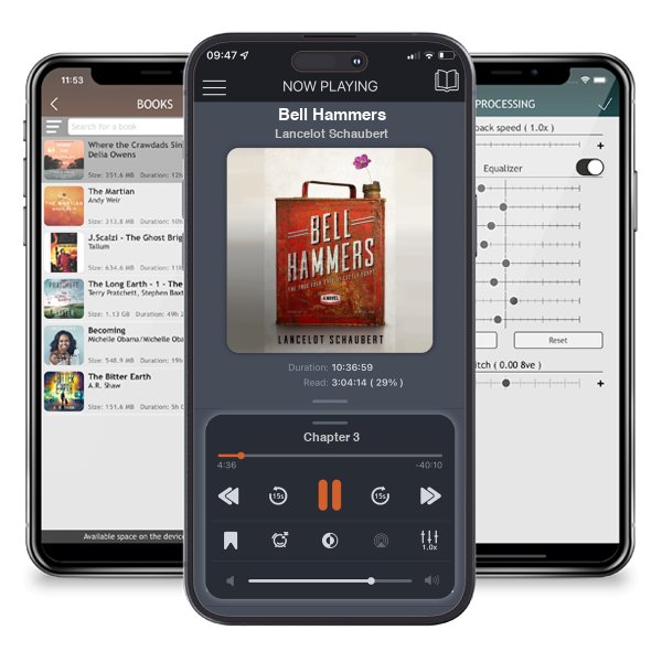 Download fo free audiobook Bell Hammers by Lancelot Schaubert and listen anywhere on your iOS devices in the ListenBook app.
