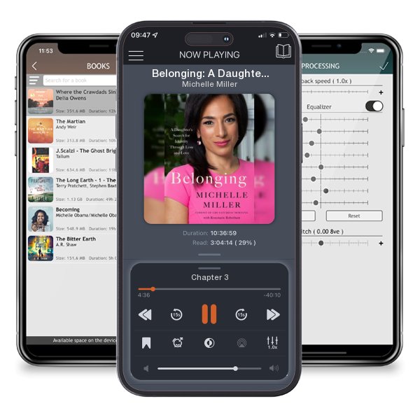 Download fo free audiobook Belonging: A Daughter's Search for Identity Through Loss and... by Michelle Miller and listen anywhere on your iOS devices in the ListenBook app.